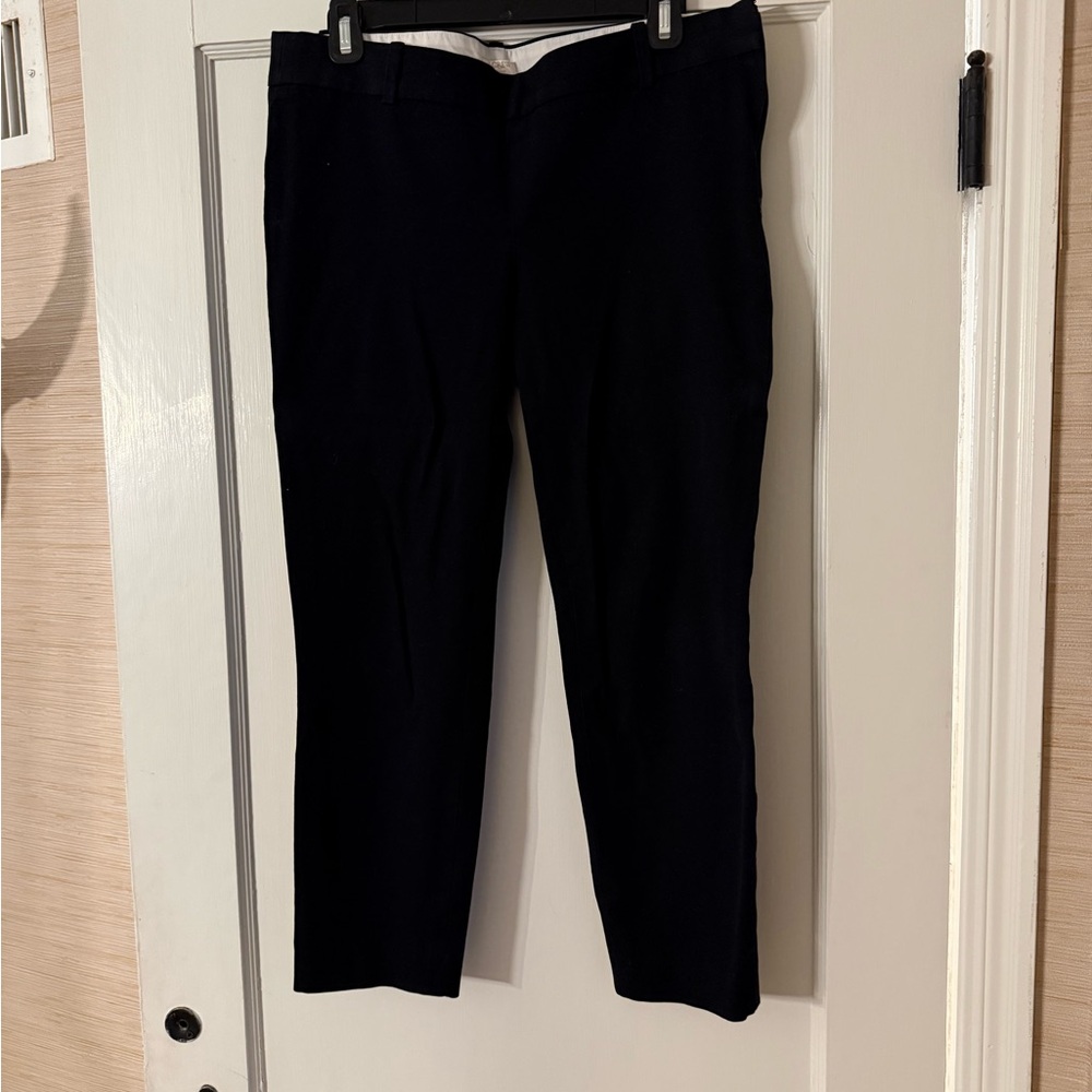 J. Crew Factory black Straight Leg Pants